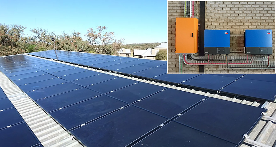 Solar project Game Lodge Klerksdorp Area