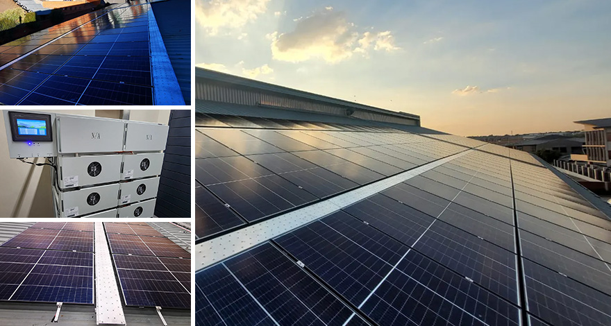 Solar project Route 21 Corporate Park Centurion 1